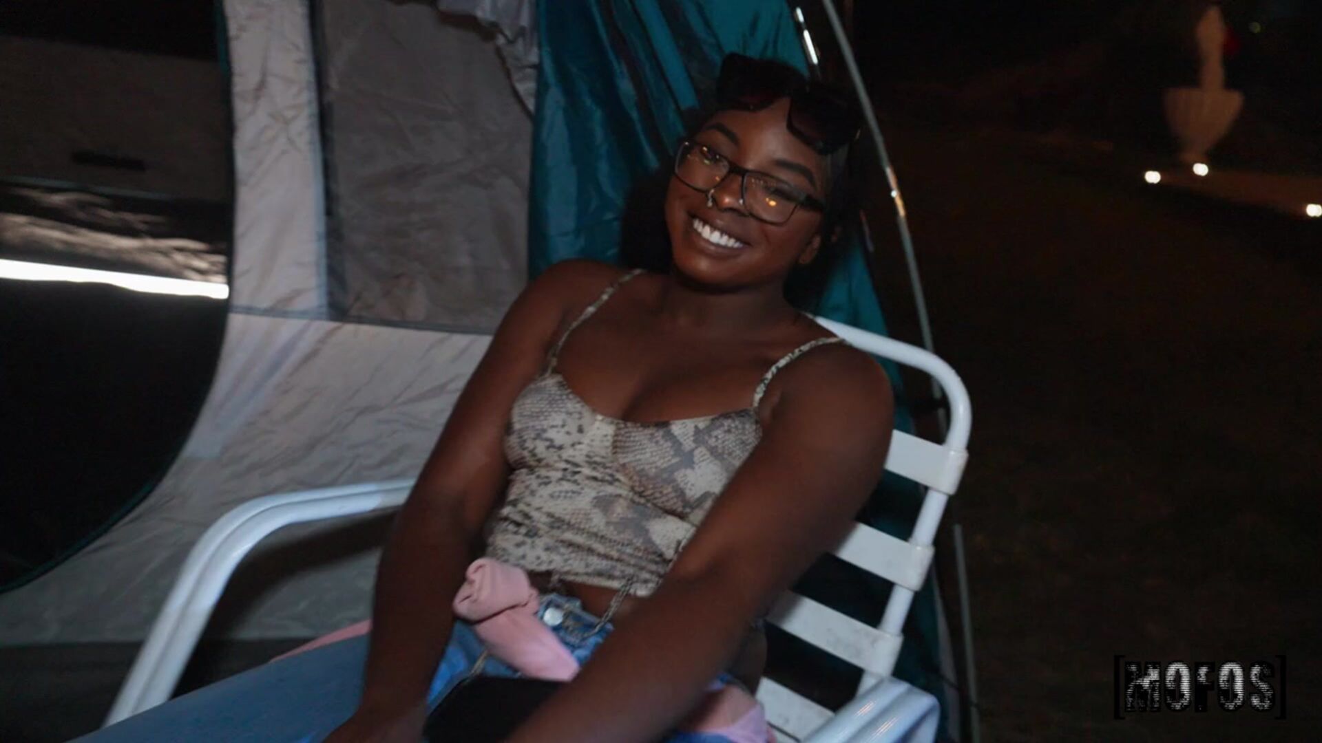 Pitching a Tent for Violet