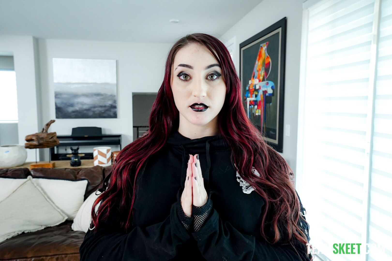 My First: Horny Goth Doxy’s First Ever Anal