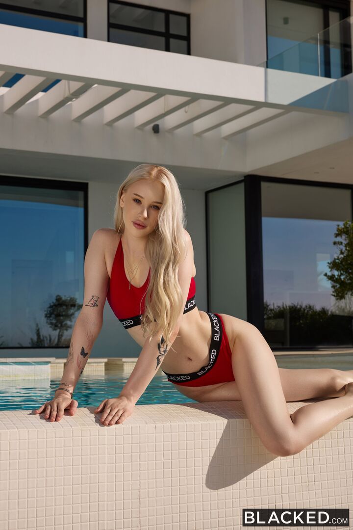 Tiny Blonde Cheats With Big Sister's Man
