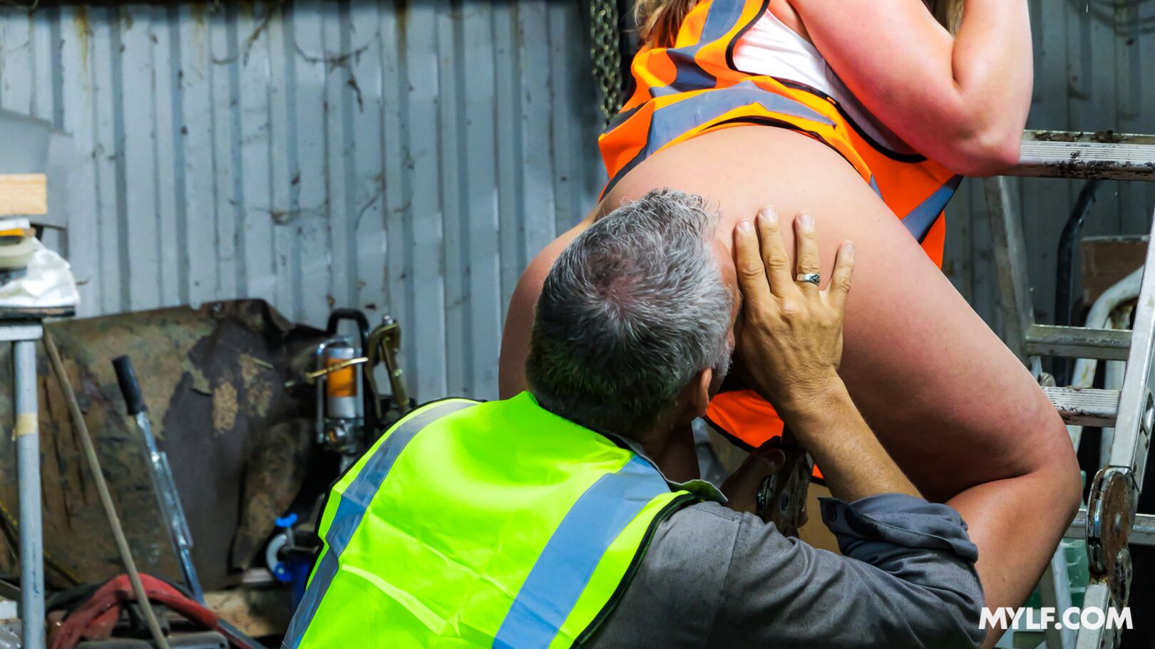 “Ever Fuck Your Boss at Work?” Construction MILF Drills Better Than Me! (Denice K’s Debut)