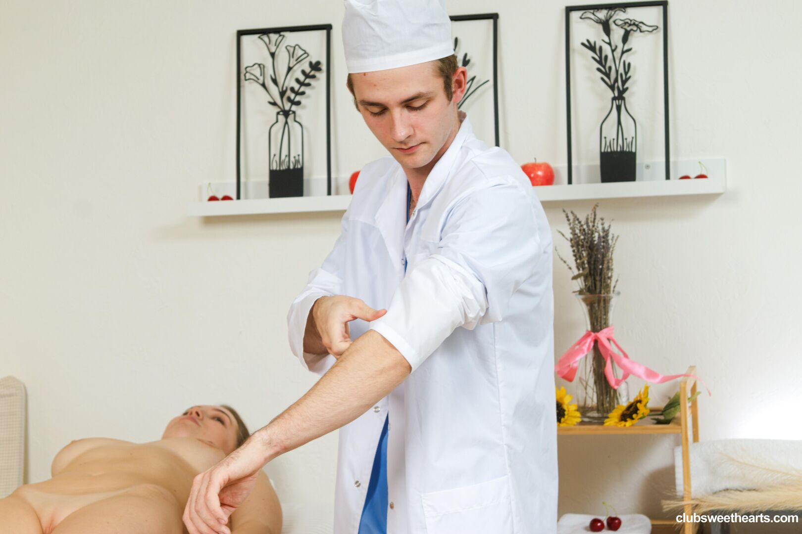 Intense massage sparks wild passion