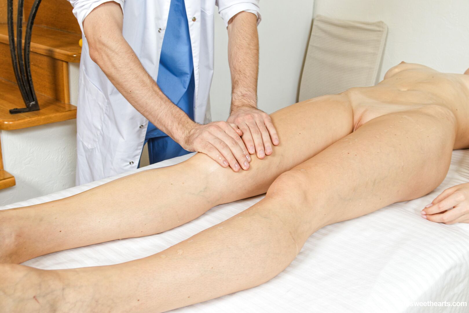 Intense massage sparks wild passion