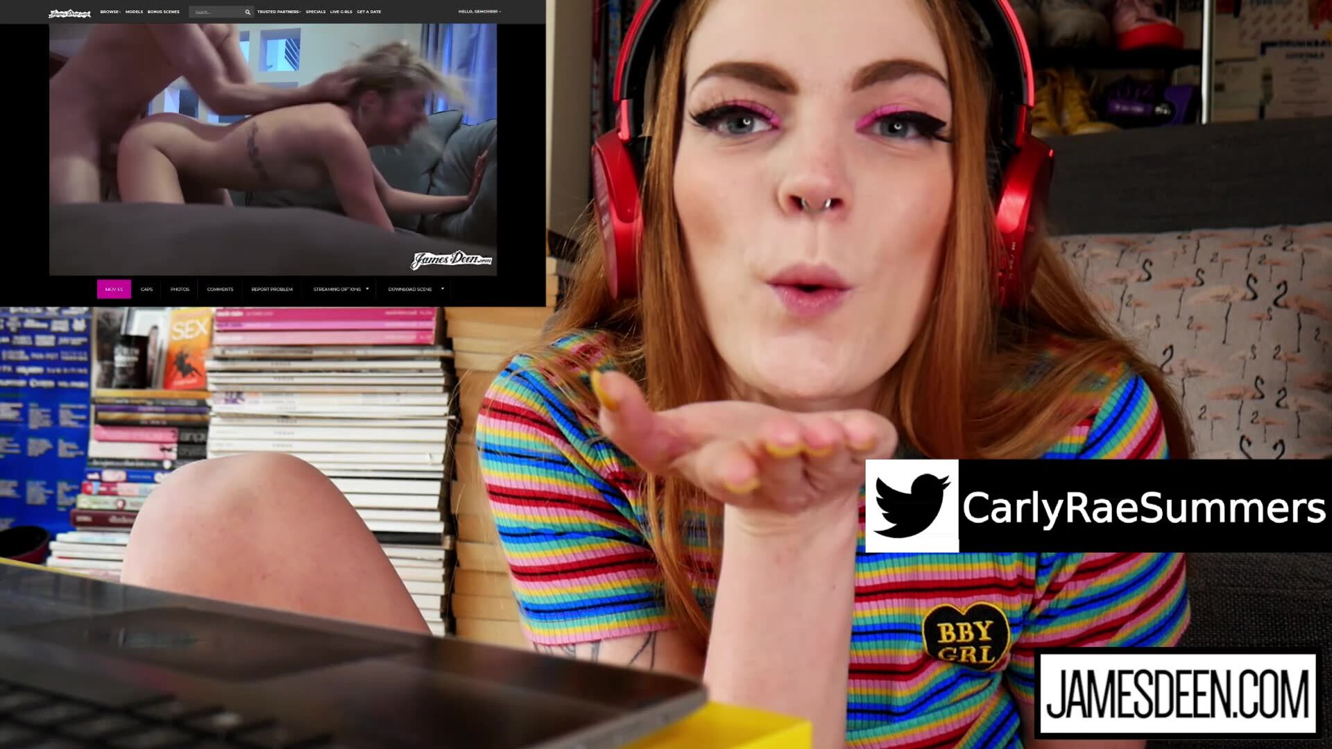 Carly Rae Summers Reacts To Abbie Maley Vs James Deen