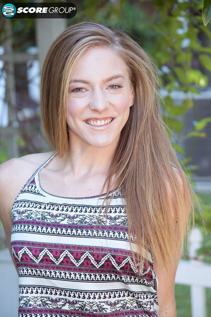 Luna is a blonde college coed with a sweet, pink slit and perky tits.