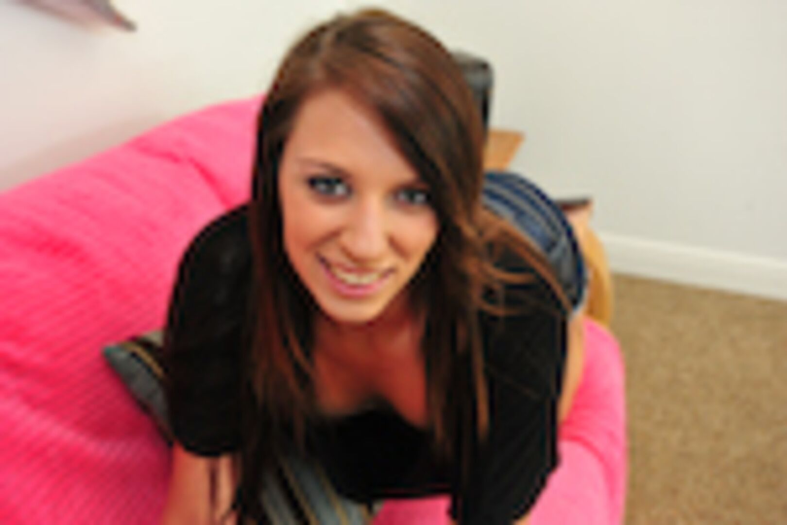 New girl gets a facial