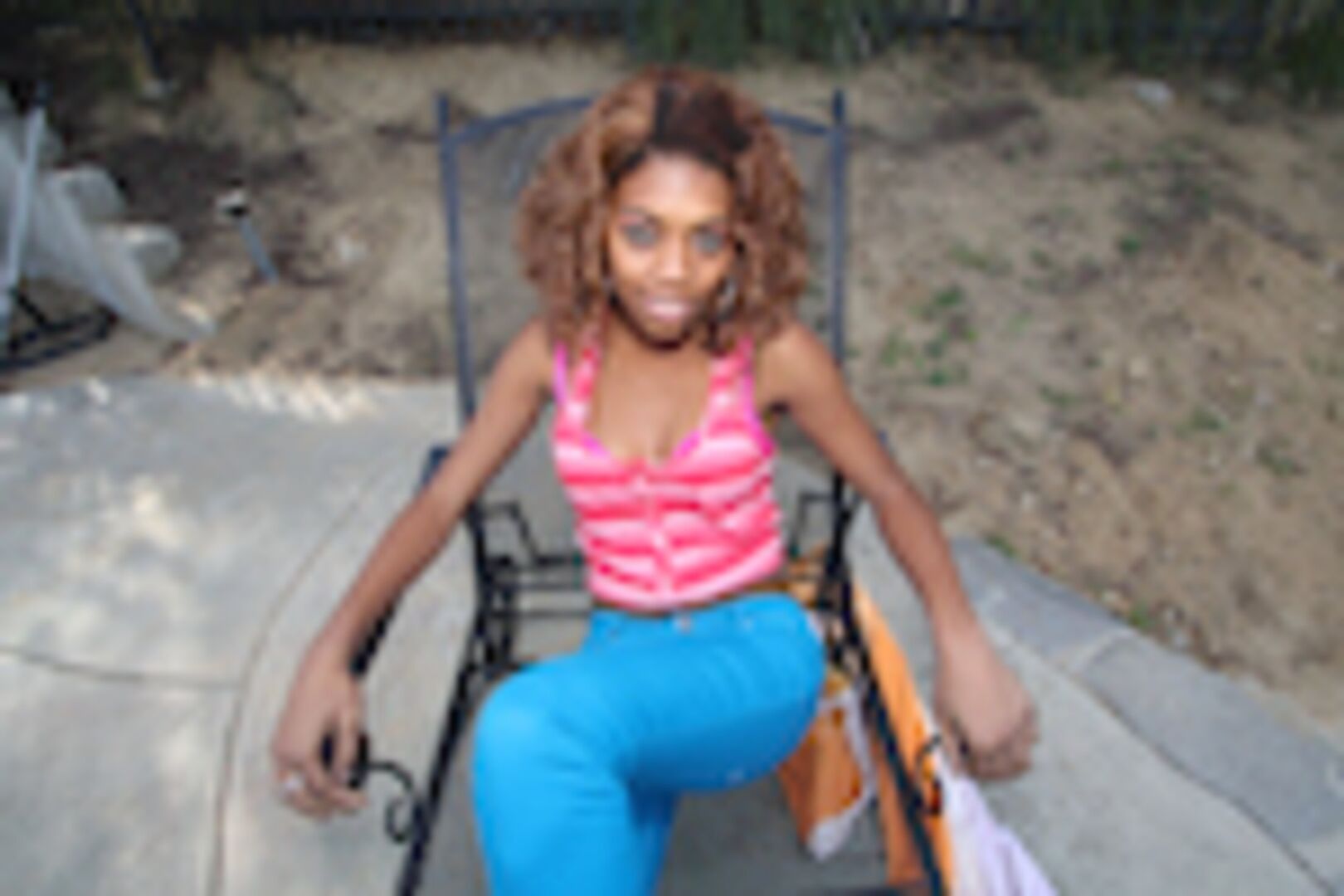 Black girl loves cum on her face