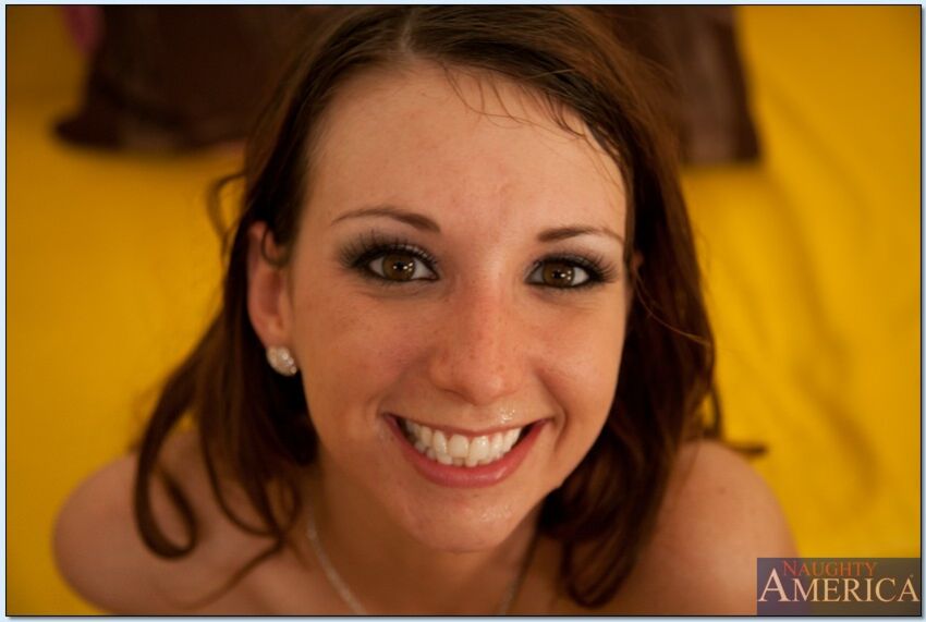 Katie Jordin fucking in the living room with her small tits