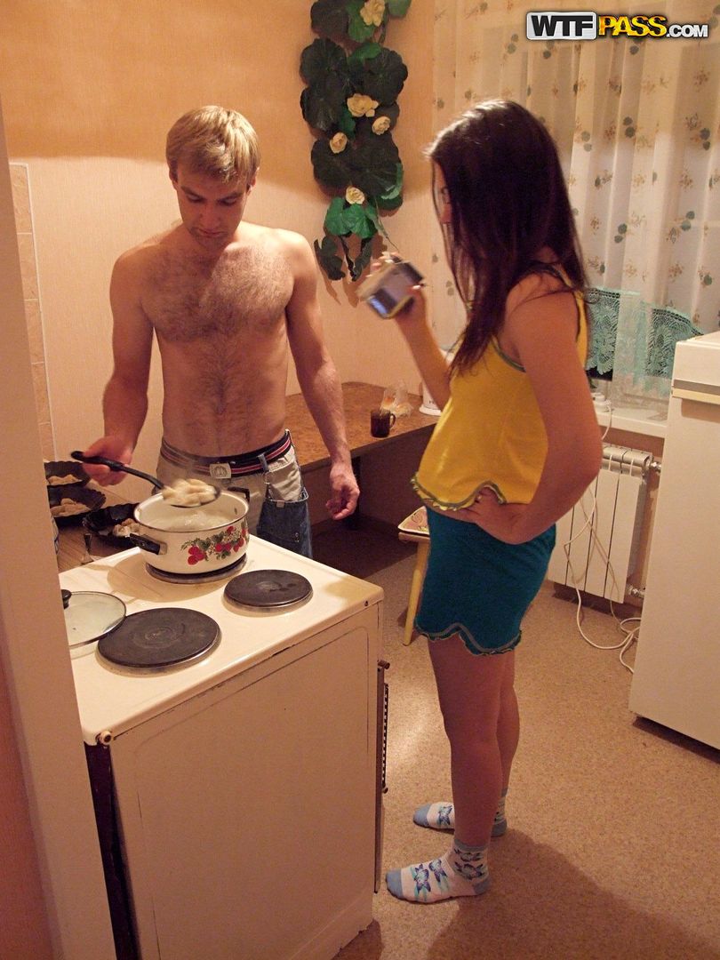 Naughty amateur couple fuck