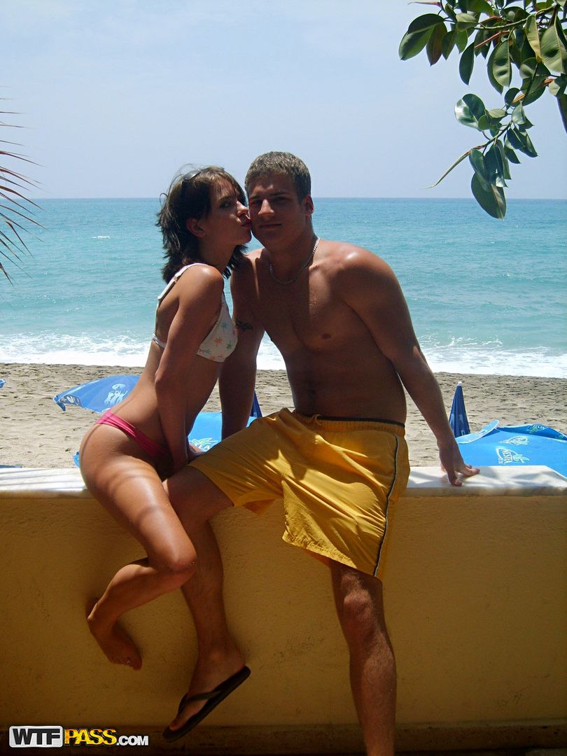Hot couple sex after walk