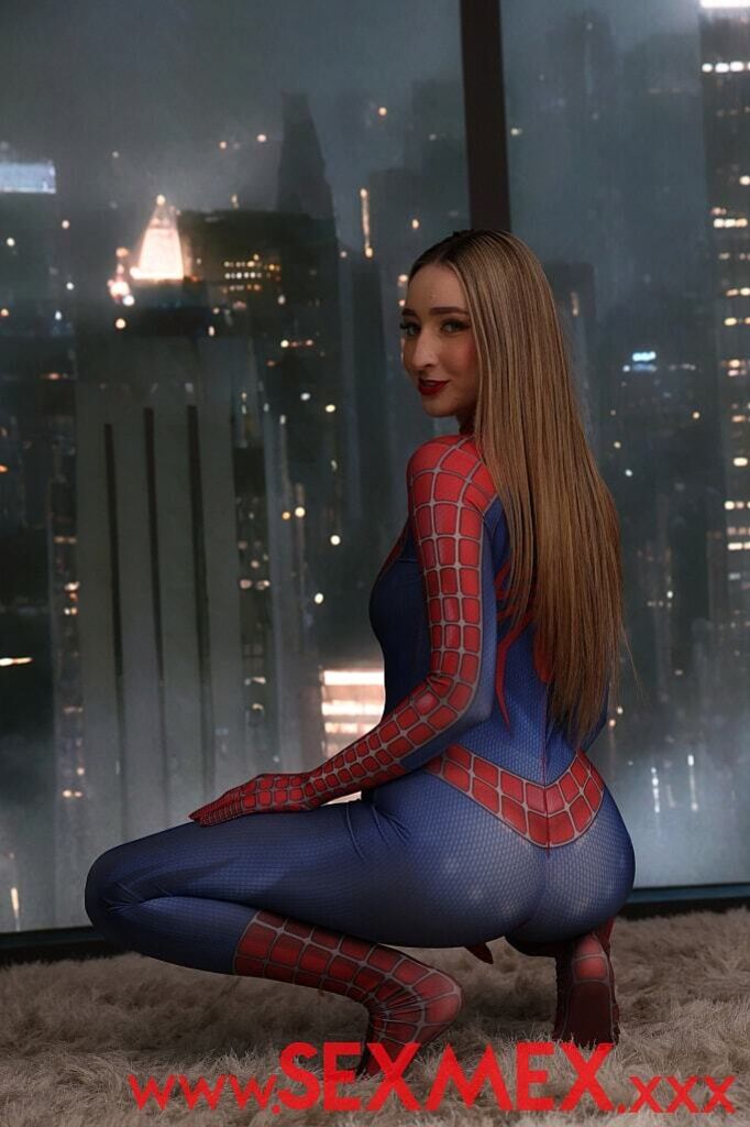 SPIDER GIRL BANGED BY SUPERHEROES . LULA