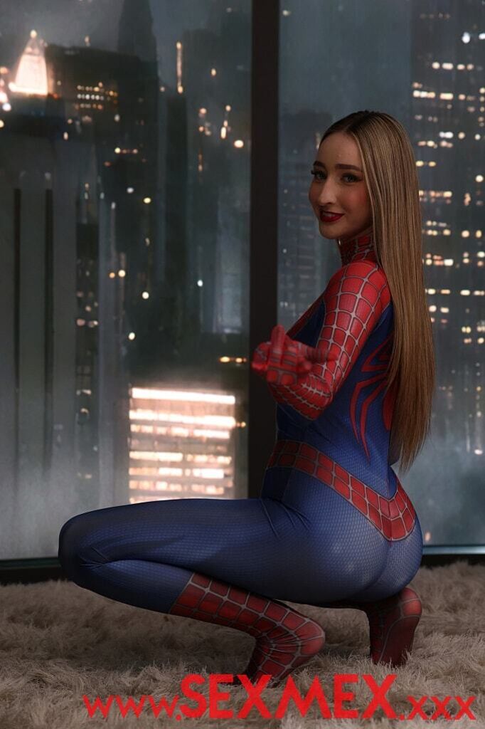 SPIDER GIRL BANGED BY SUPERHEROES . LULA