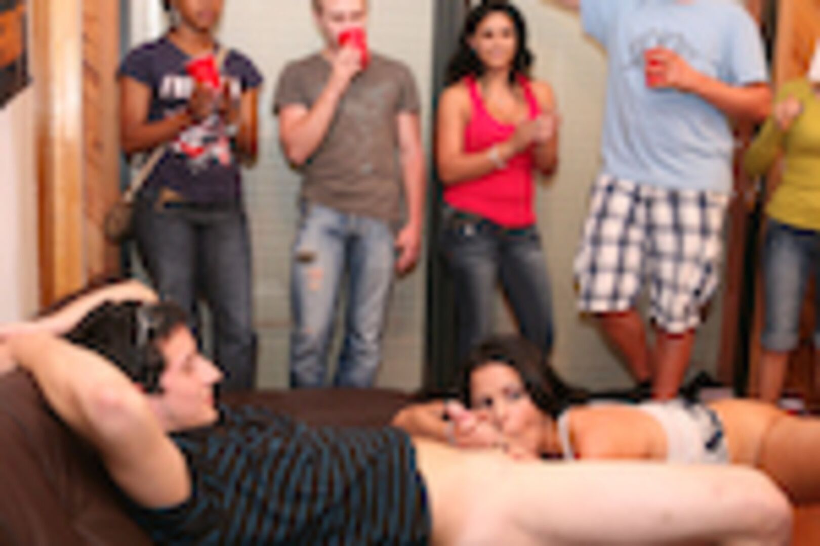 Asa Akira invades college dorms!