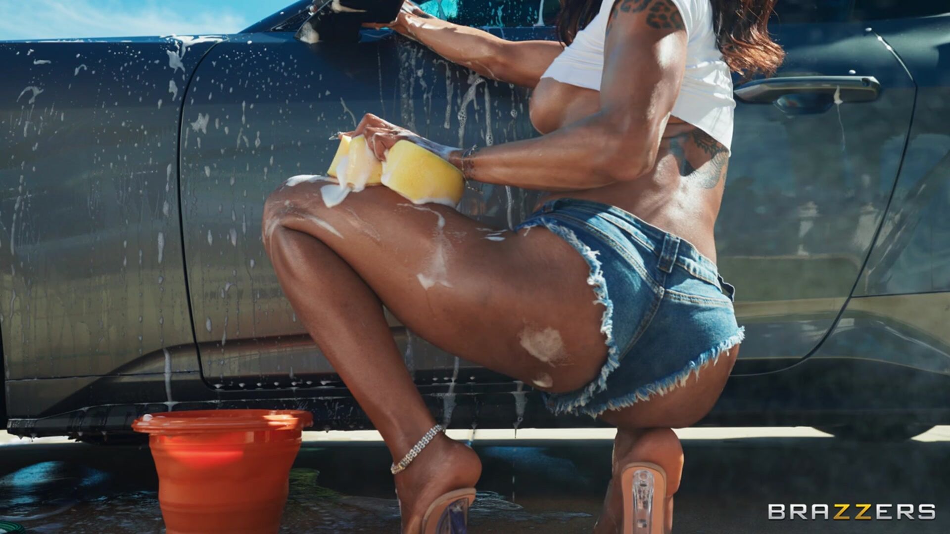 Soap Her Up & Spread That Ass