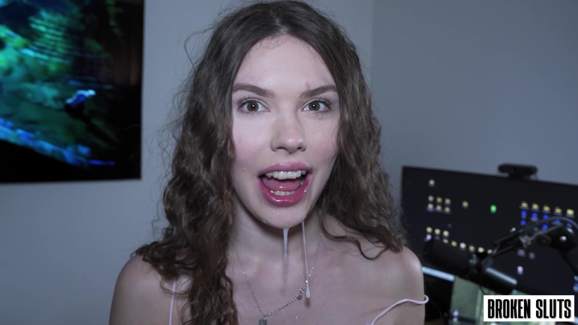 STREAMER LUCK - Petite Babe Gets Fucked During Game - Princess Alice