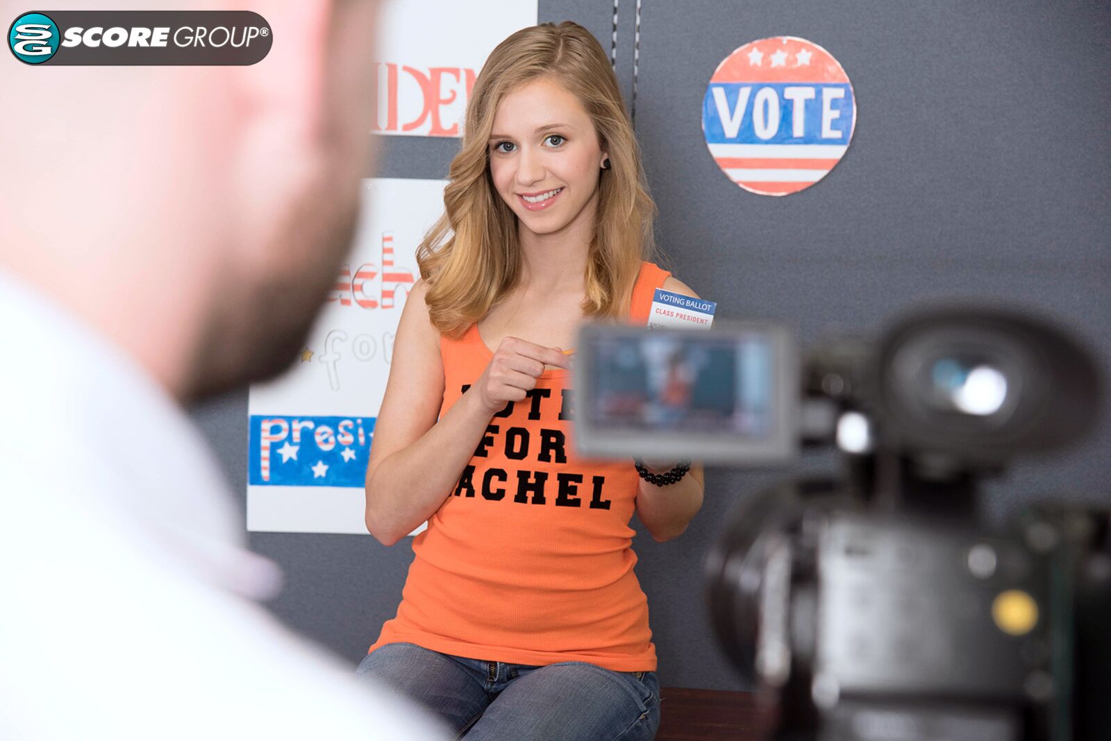 Flattie Rachel James Sucks and Fucks Her Way to Class President
