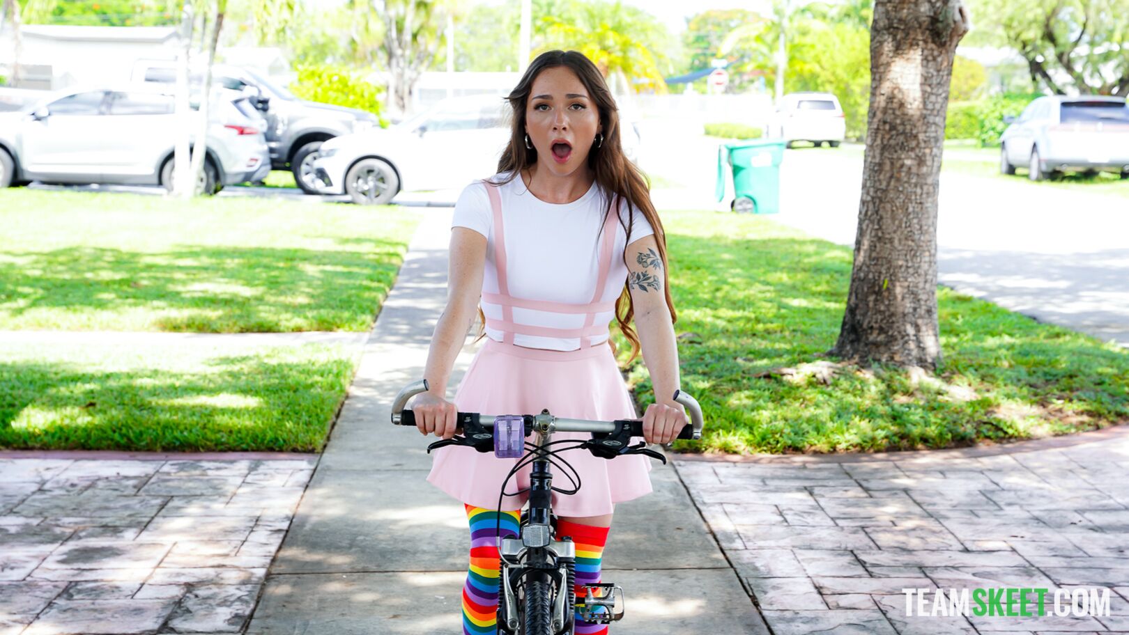 My Babysitter is Going on Sexual Bike Rides! Don't Sit on a Dildo, Sit on My Dick
