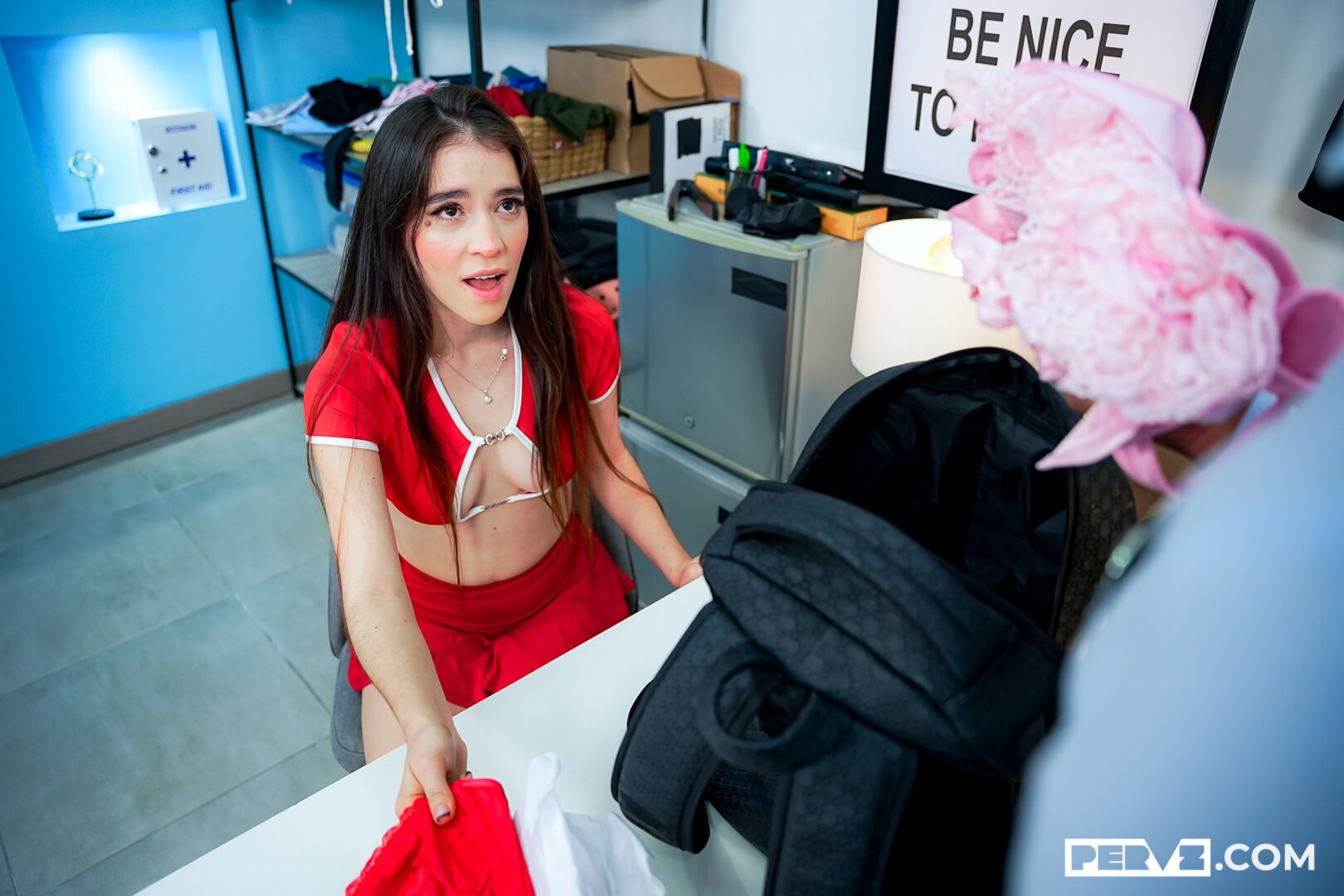 New Girl Caught: Karolin Gomezxx! Case No. 8004806 - The Colombian Thief
