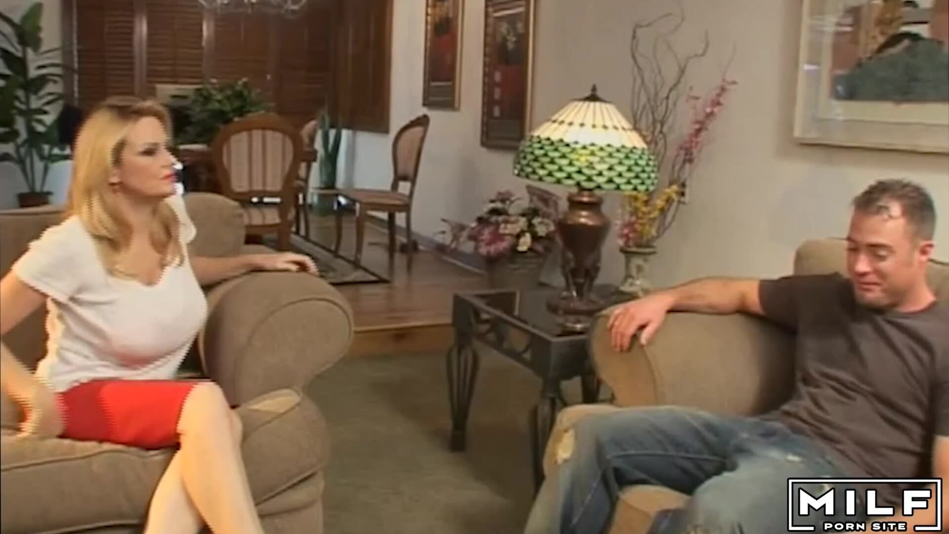 Big Tits MILF Bounces On Cock