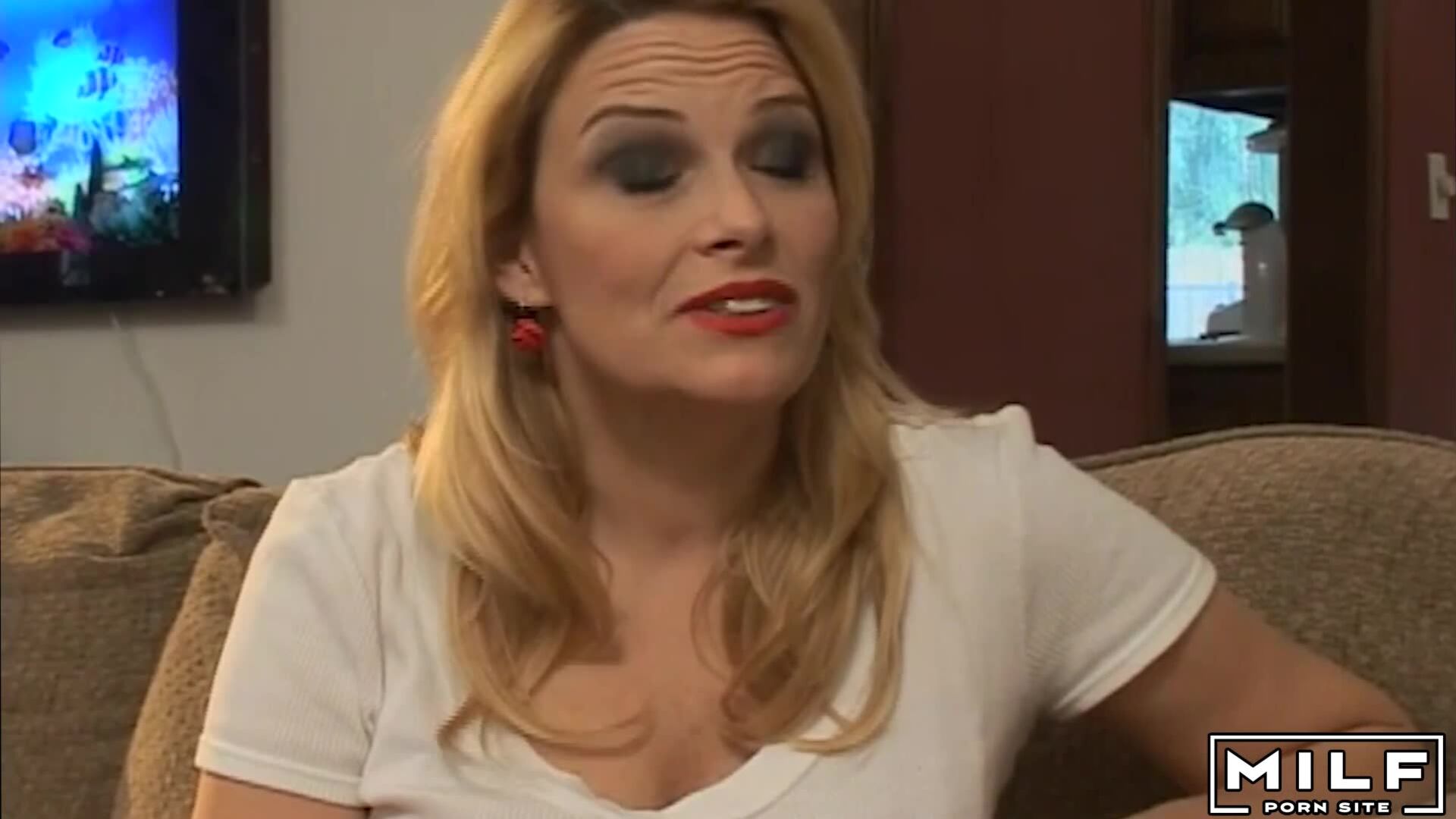 Big Tits MILF Bounces On Cock