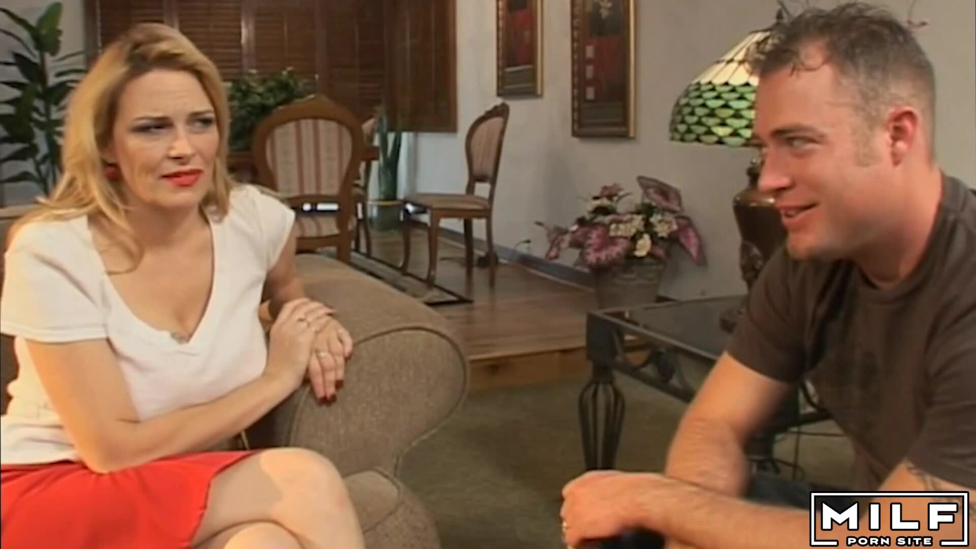 Big Tits MILF Bounces On Cock