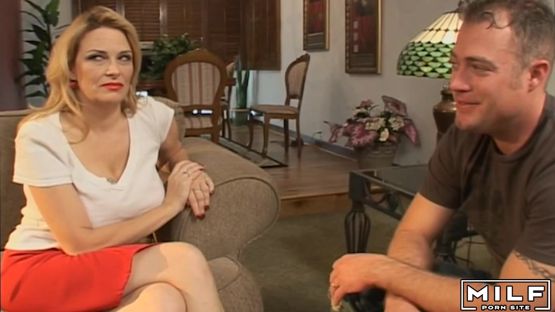 Big Tits MILF Bounces On Cock