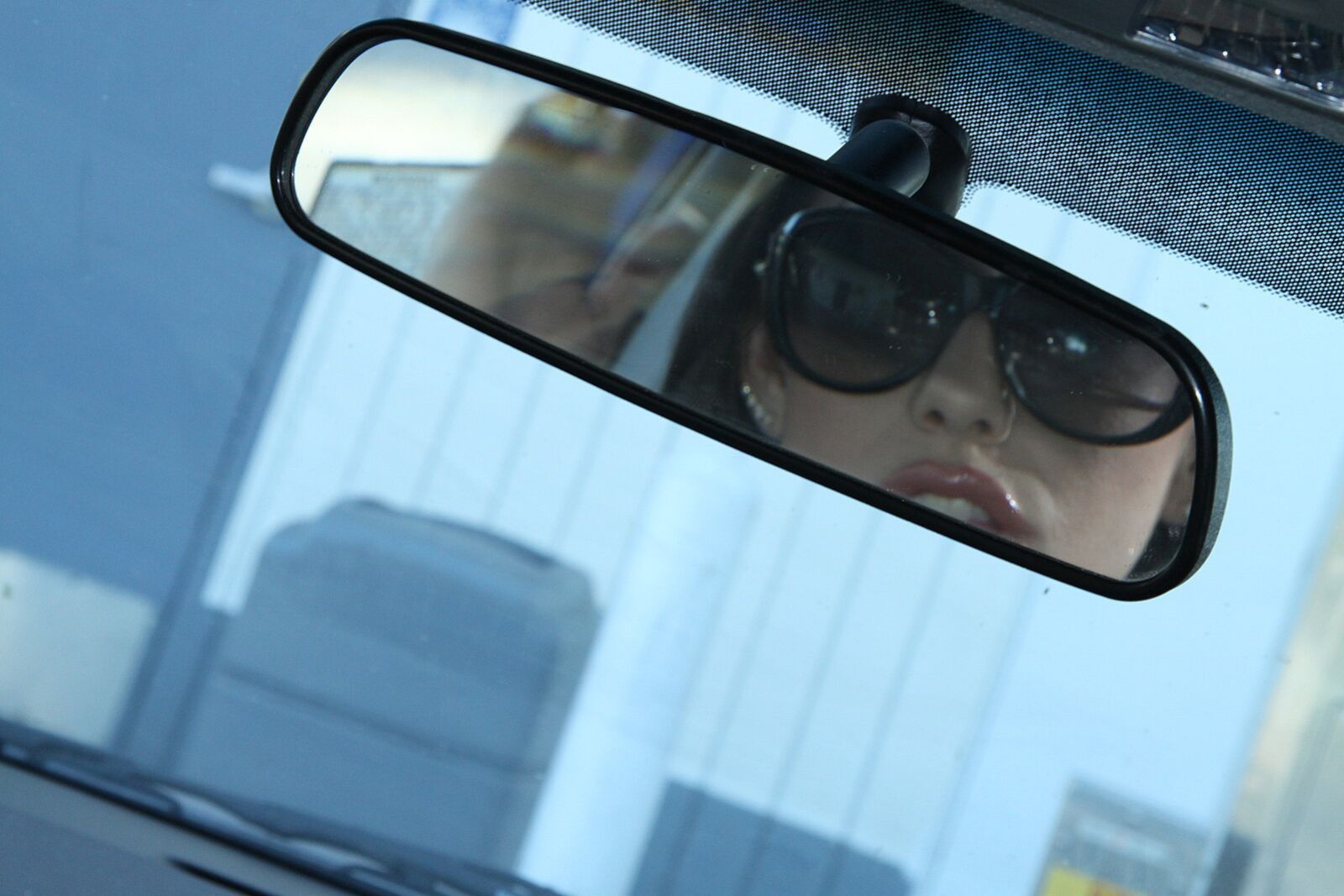 Slutty Coed Gets A Huge Gas Station Surprise