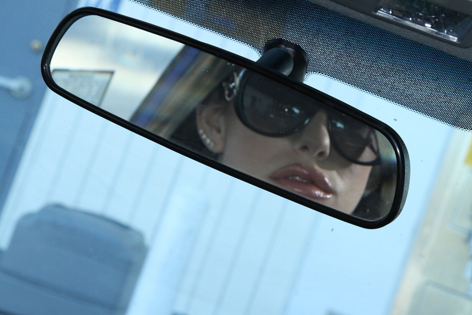 Slutty Coed Gets A Huge Gas Station Surprise