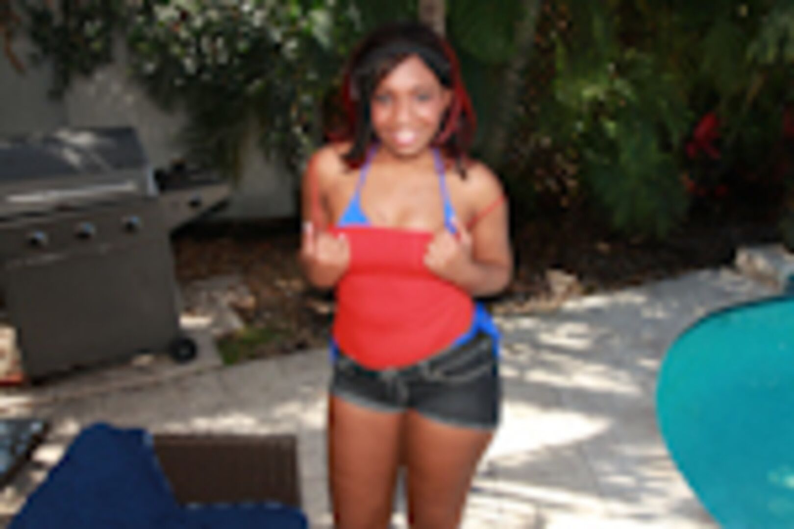 Huge Round Black Ass Gets Fucked Hard