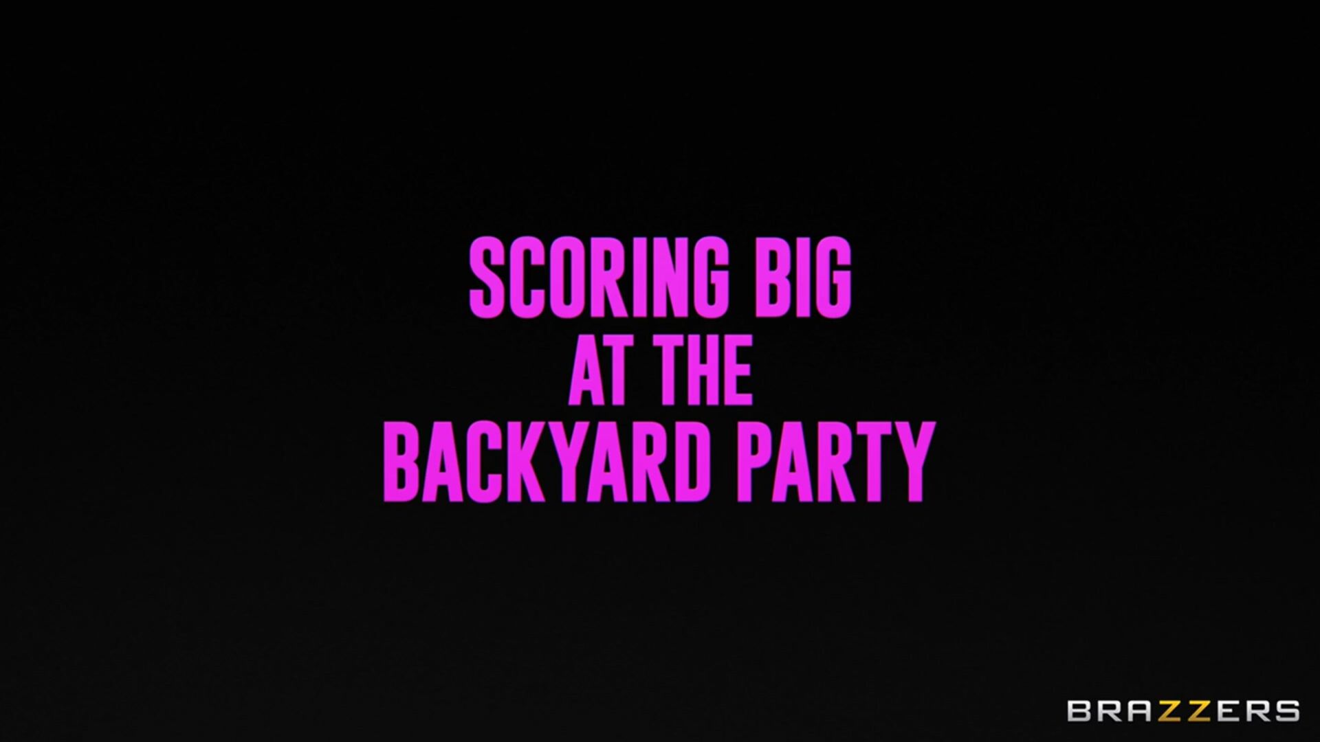 Scoring Big At The Backyard Party