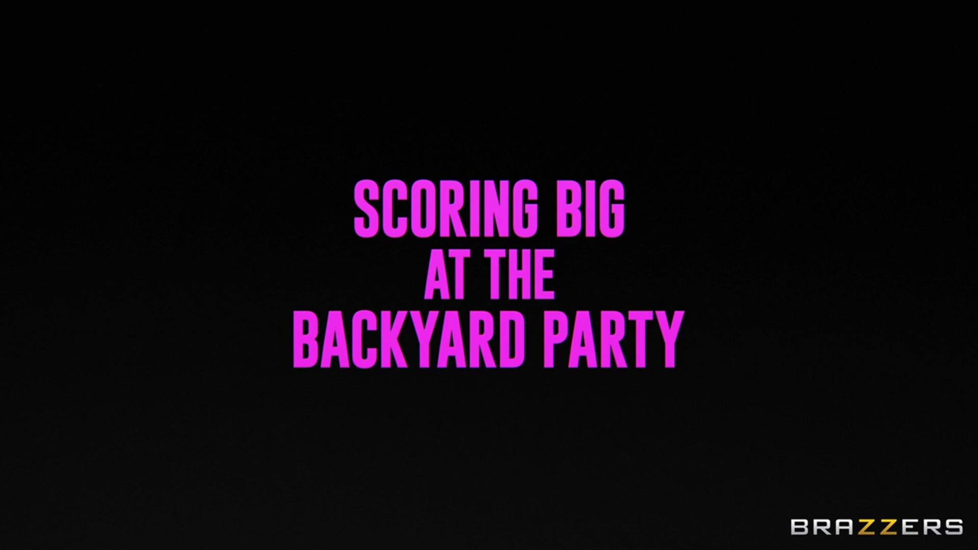 Scoring Big At The Backyard Party