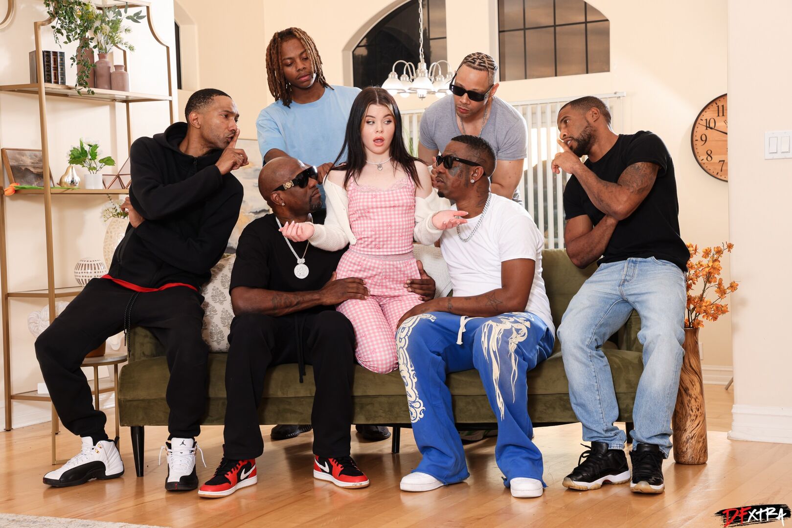 Oops, Its A Gangbang Party!