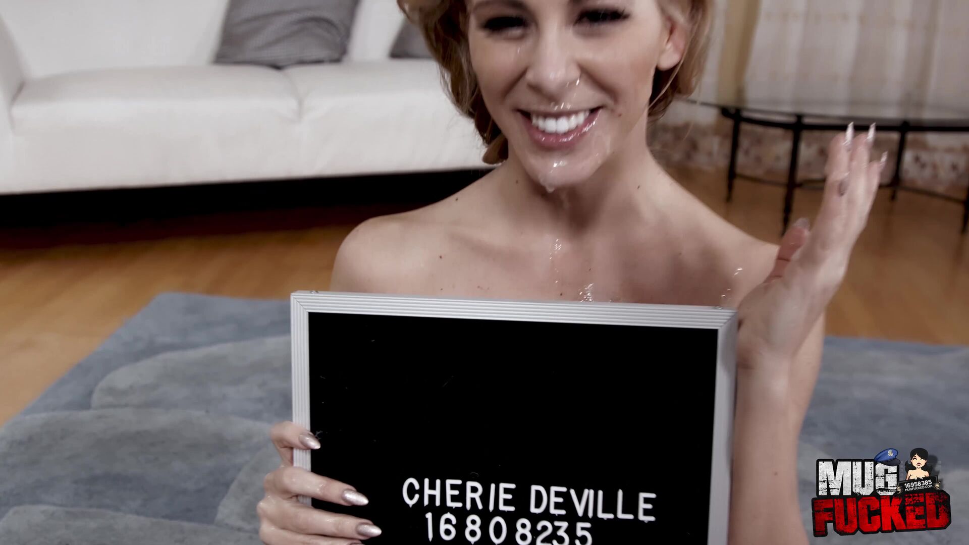 Cherie Deville Gets Mug Fucked