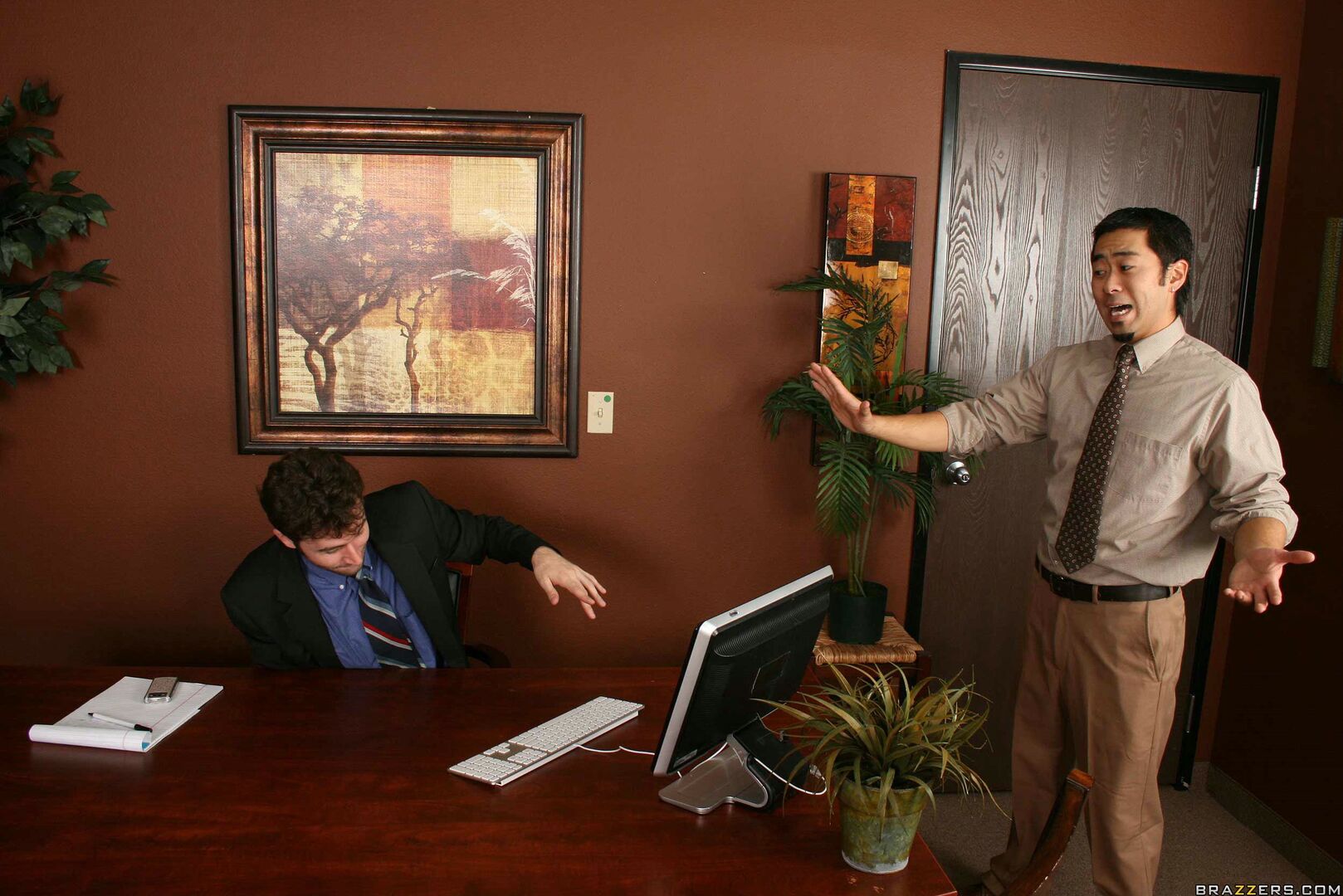 Dirty Boss Caught!