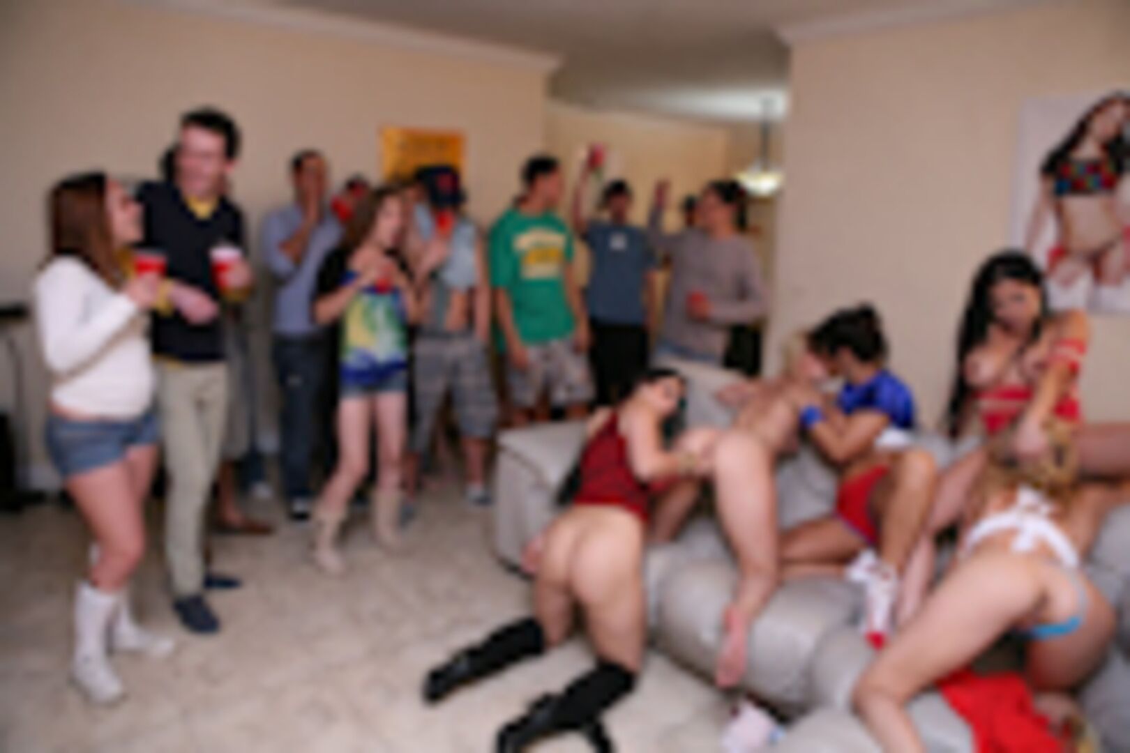Pornstars and Lisa Ann in your dorm
