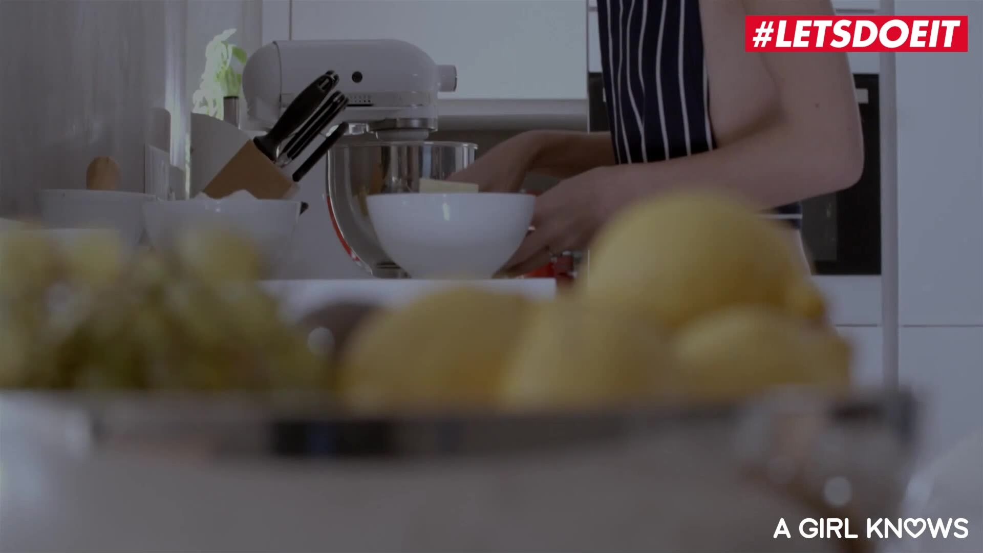 AGirlKnows: Kitchen Threesome