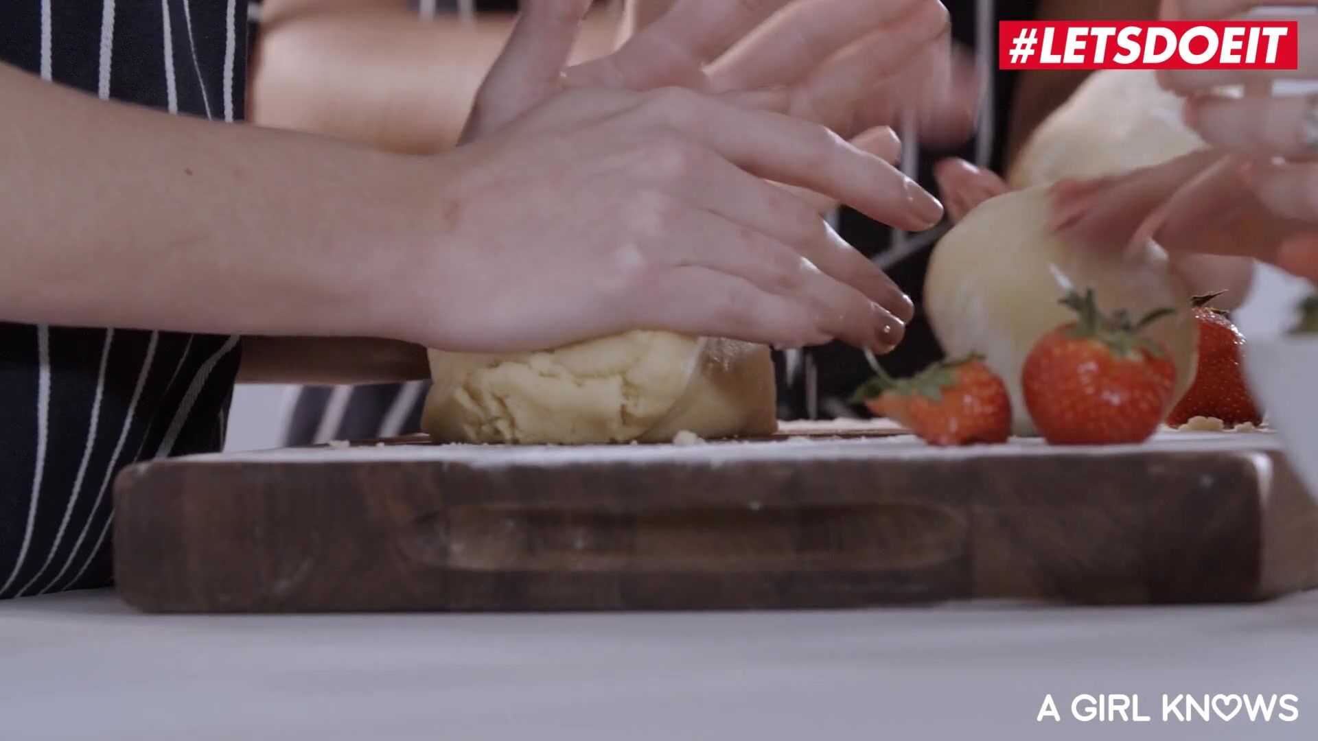 AGirlKnows: Kitchen Threesome