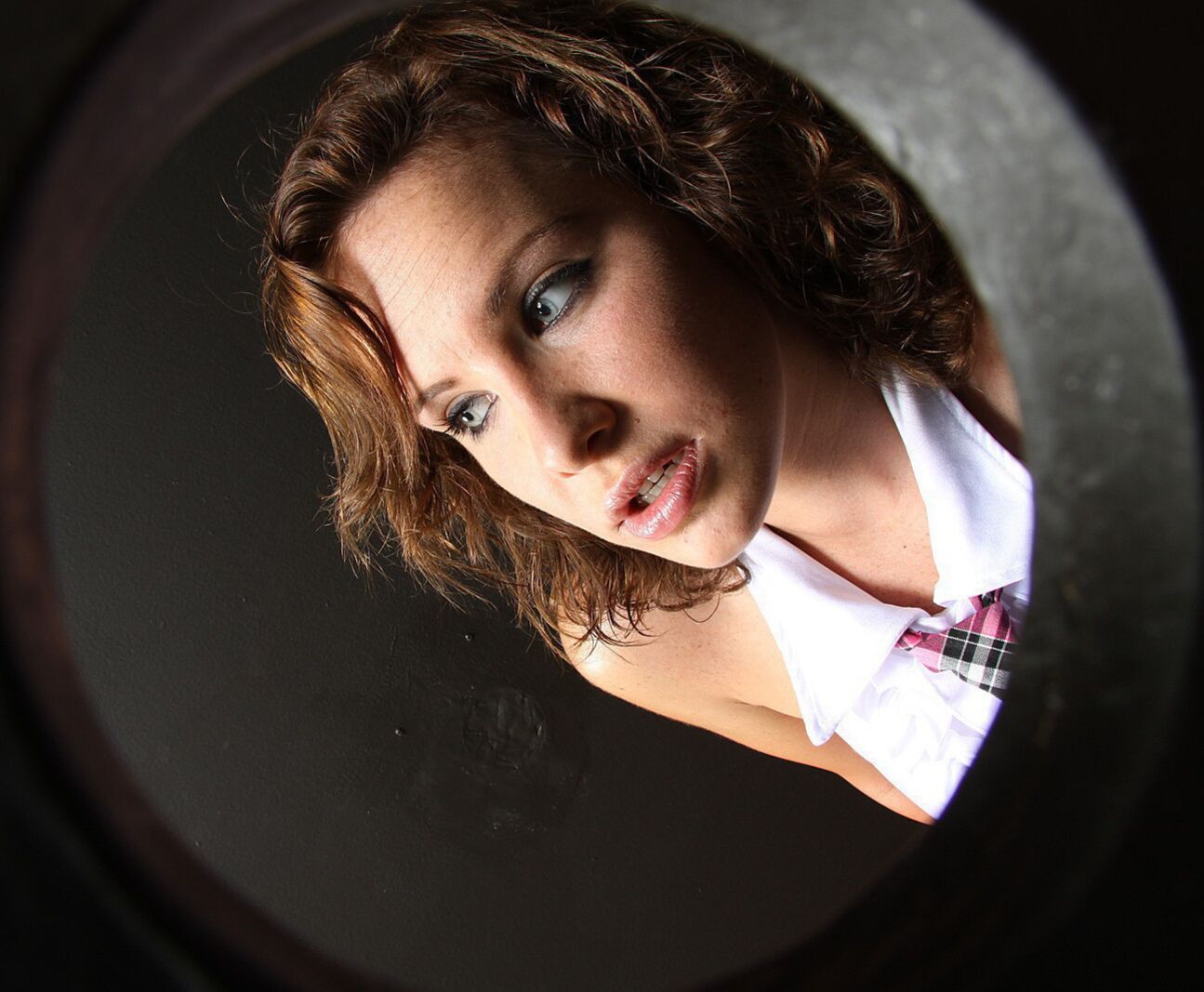 Catholic Schoolgirl Is Hungry For Late Night Cock