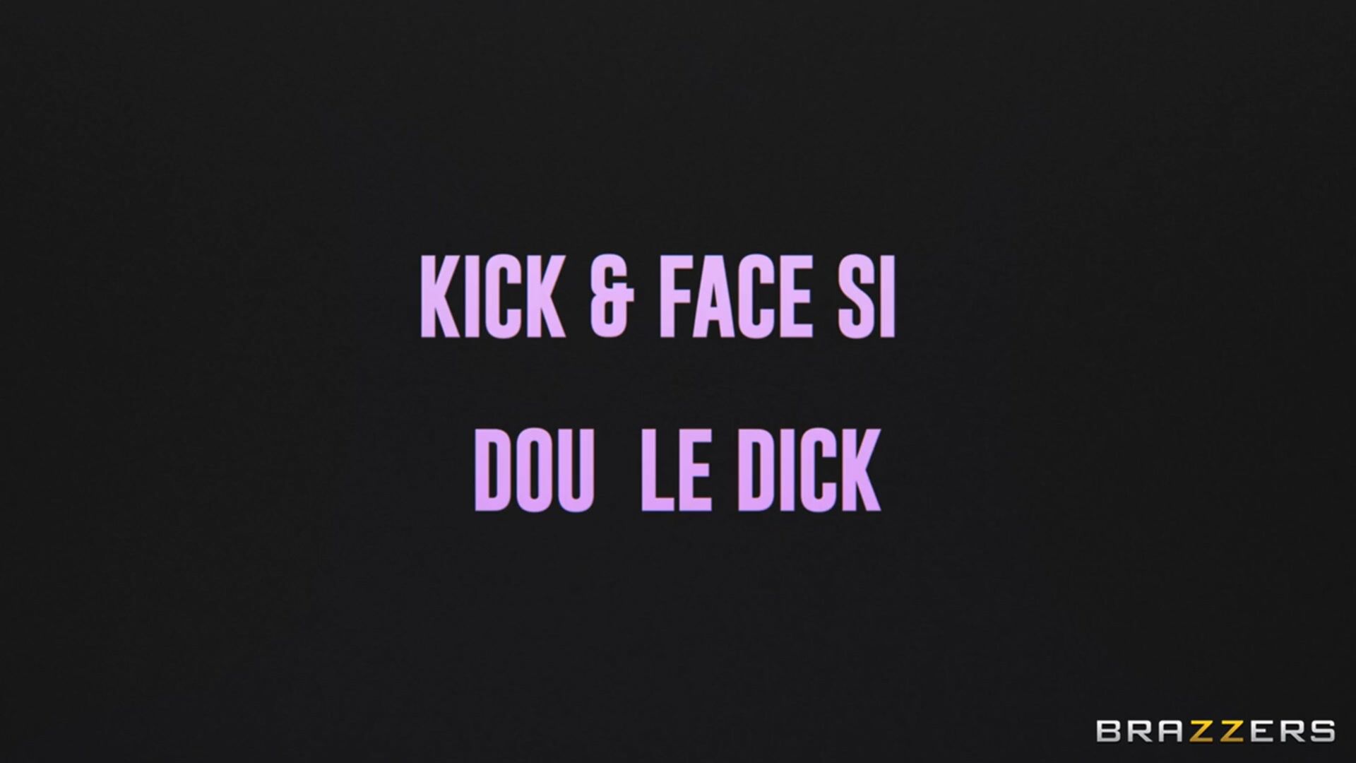 Kick & Face Sit For Double Dick