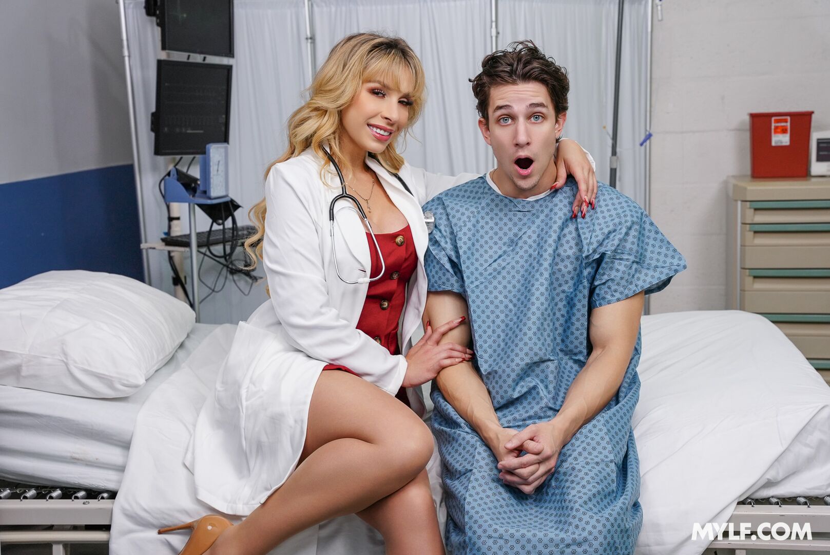 My Doctor Is a Total Mylf! She Finally Let Me Fuck…