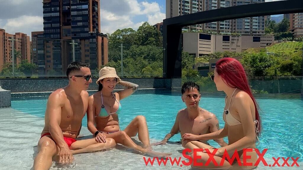 TWO HOT COUPLES . Ashley Sanz