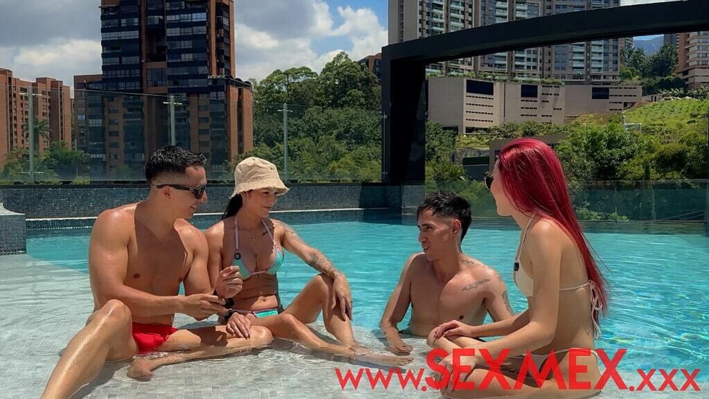 TWO HOT COUPLES . Ashley Sanz