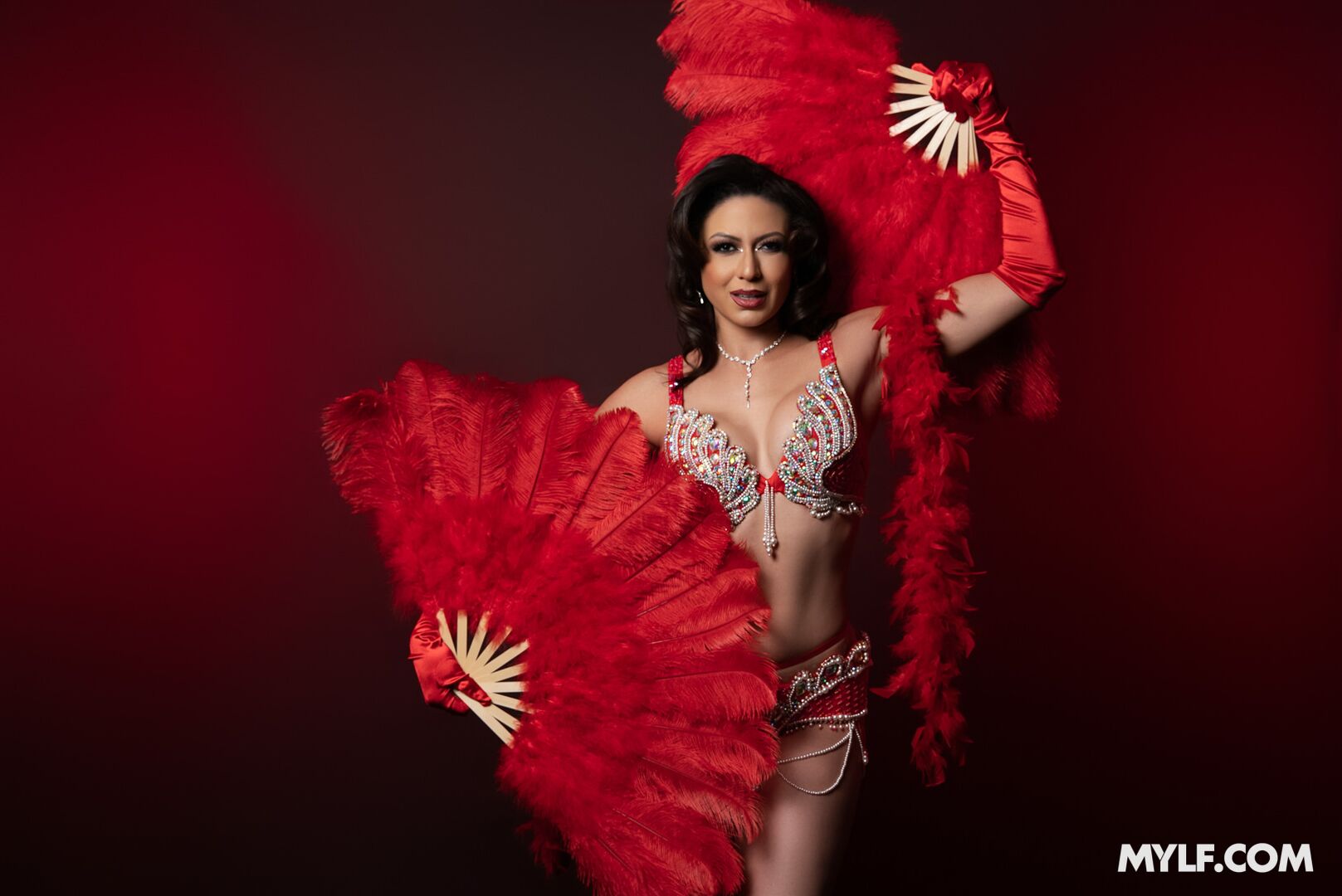 After the Burlesque Show: Cassie’s Private Performance