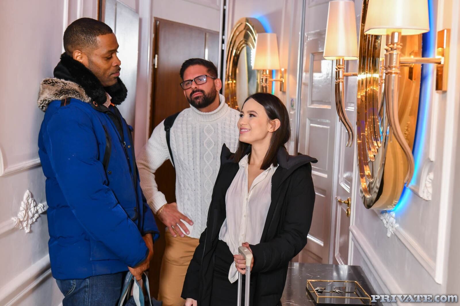 For Lucy Mendez and her employees, double-anal is the best team-building exercise.