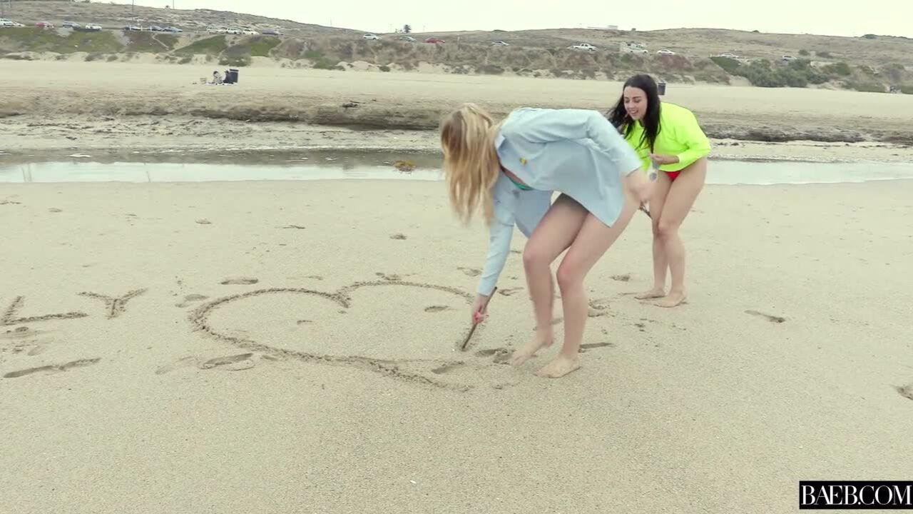 Whitney Wright and Chloe Scott: 4th Of July Beach Babes