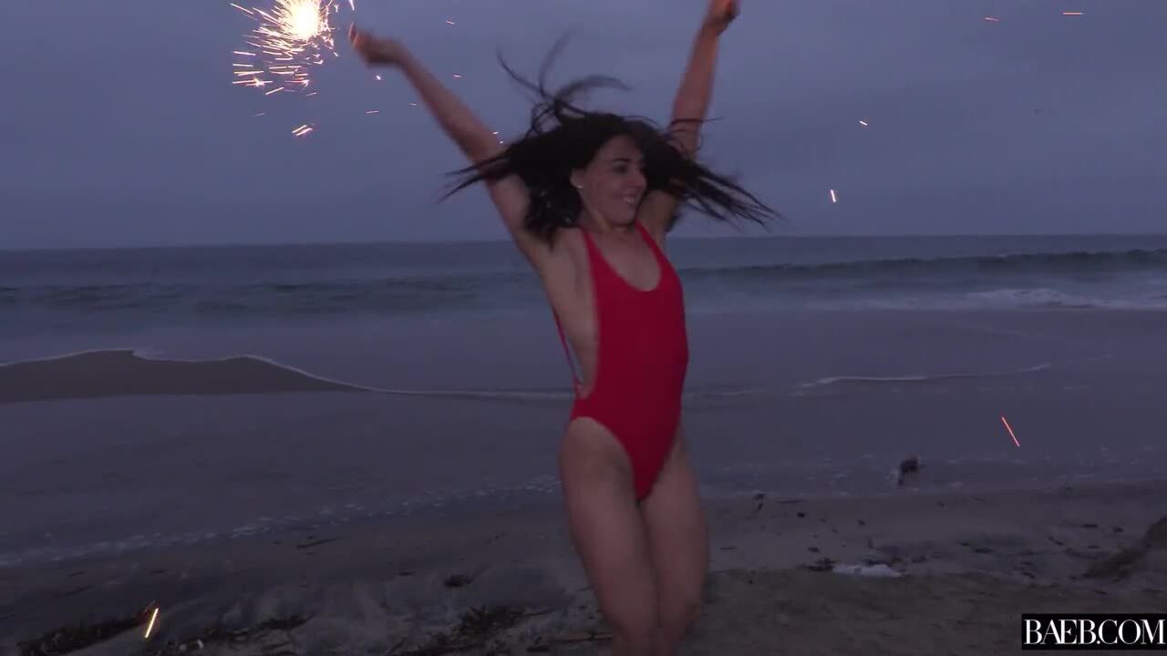 Whitney Wright and Chloe Scott: 4th Of July Beach Babes
