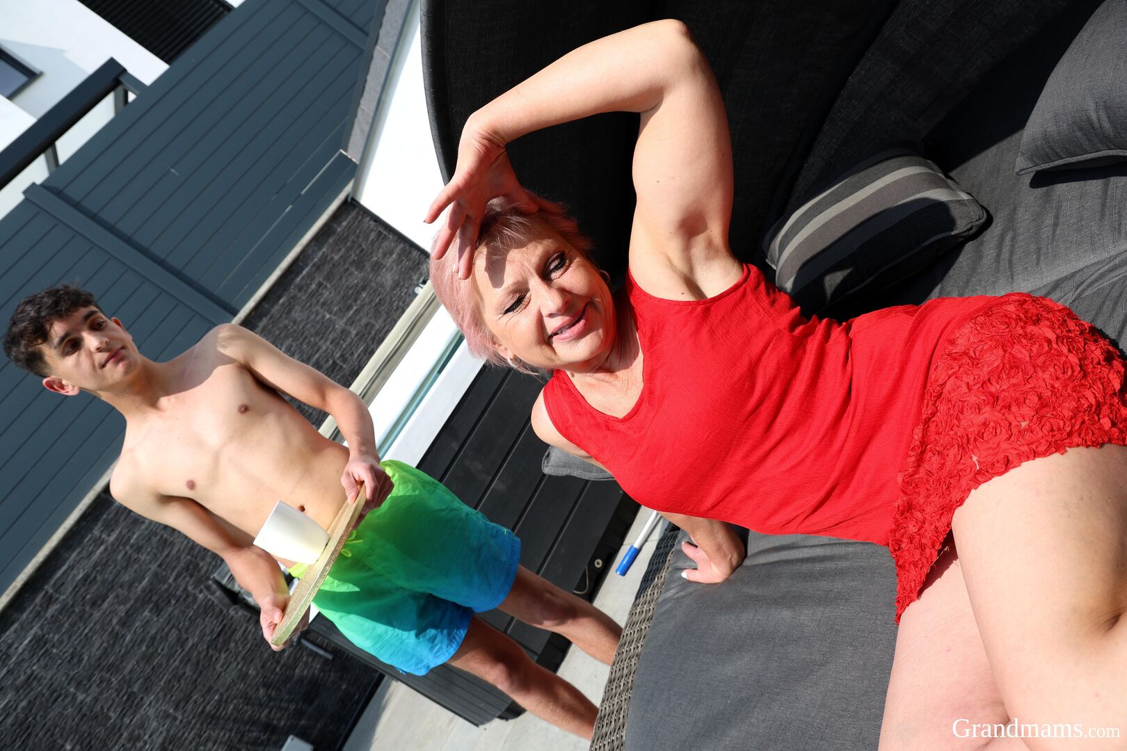 Bianca is horny for a toyboy