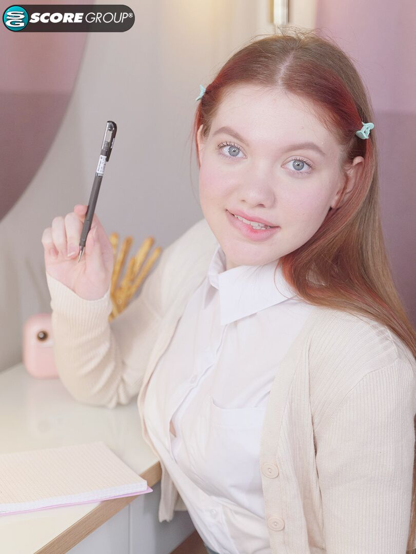 Schoolgirl Vivi Rides Her Dildo and Cums Hard After Class