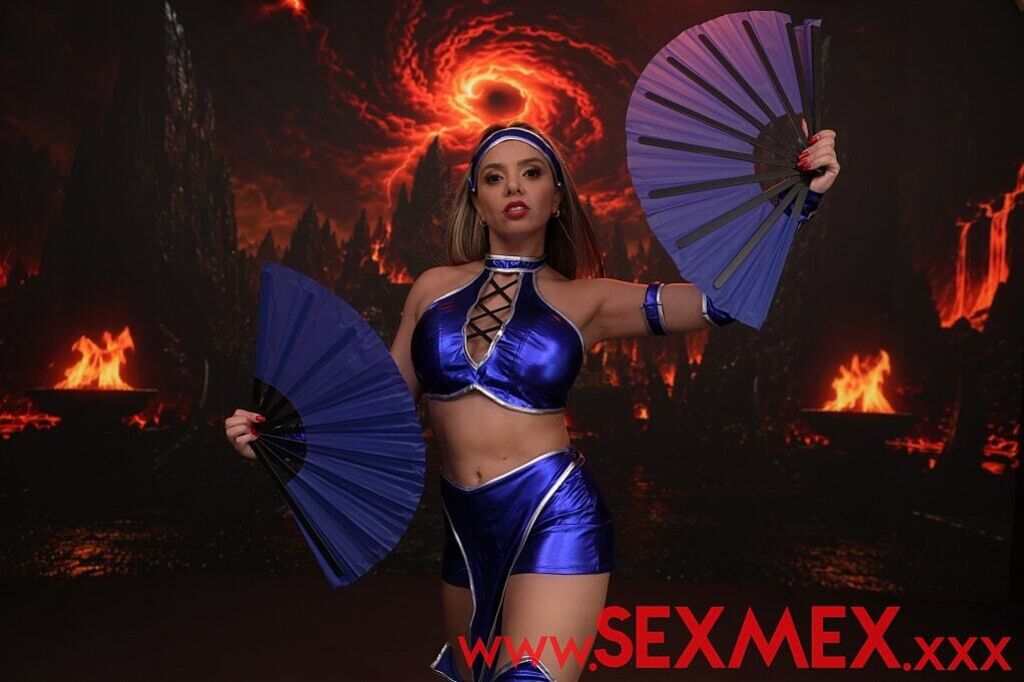 KITANA - FATALITY THREESOME . Malena Doll