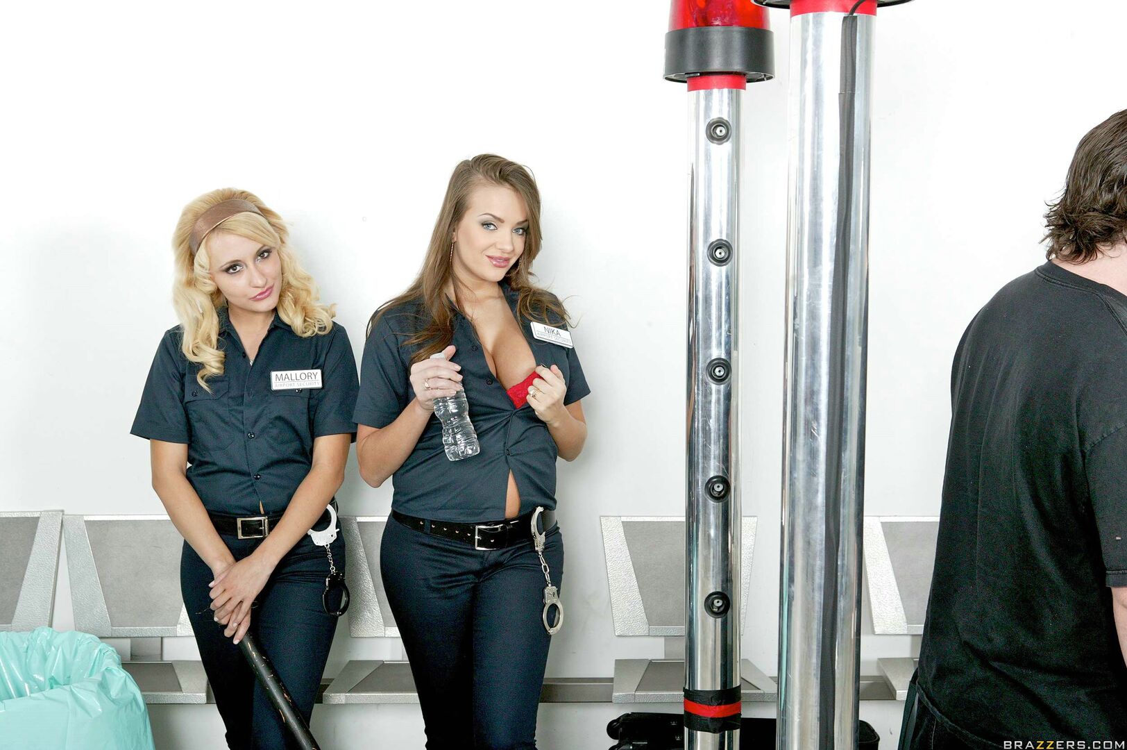 Airport Security Has Never Been This Tight, And Wet!