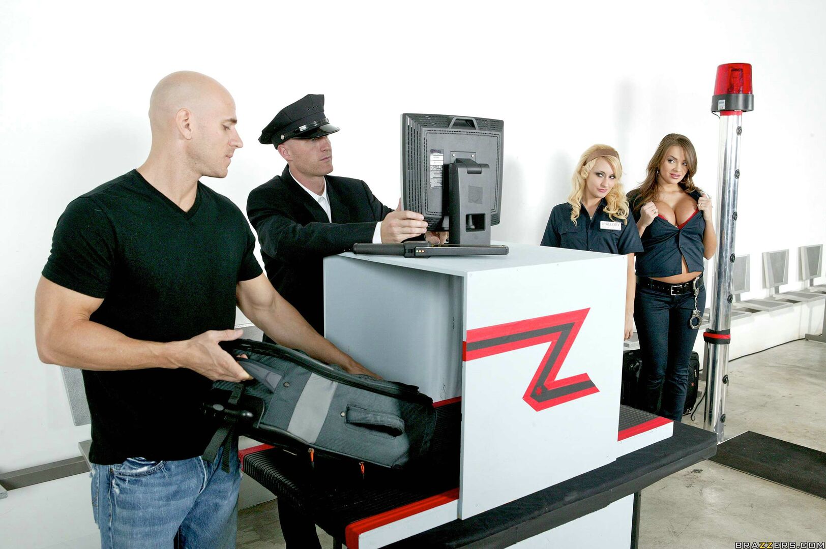 Airport Security Has Never Been This Tight, And Wet!